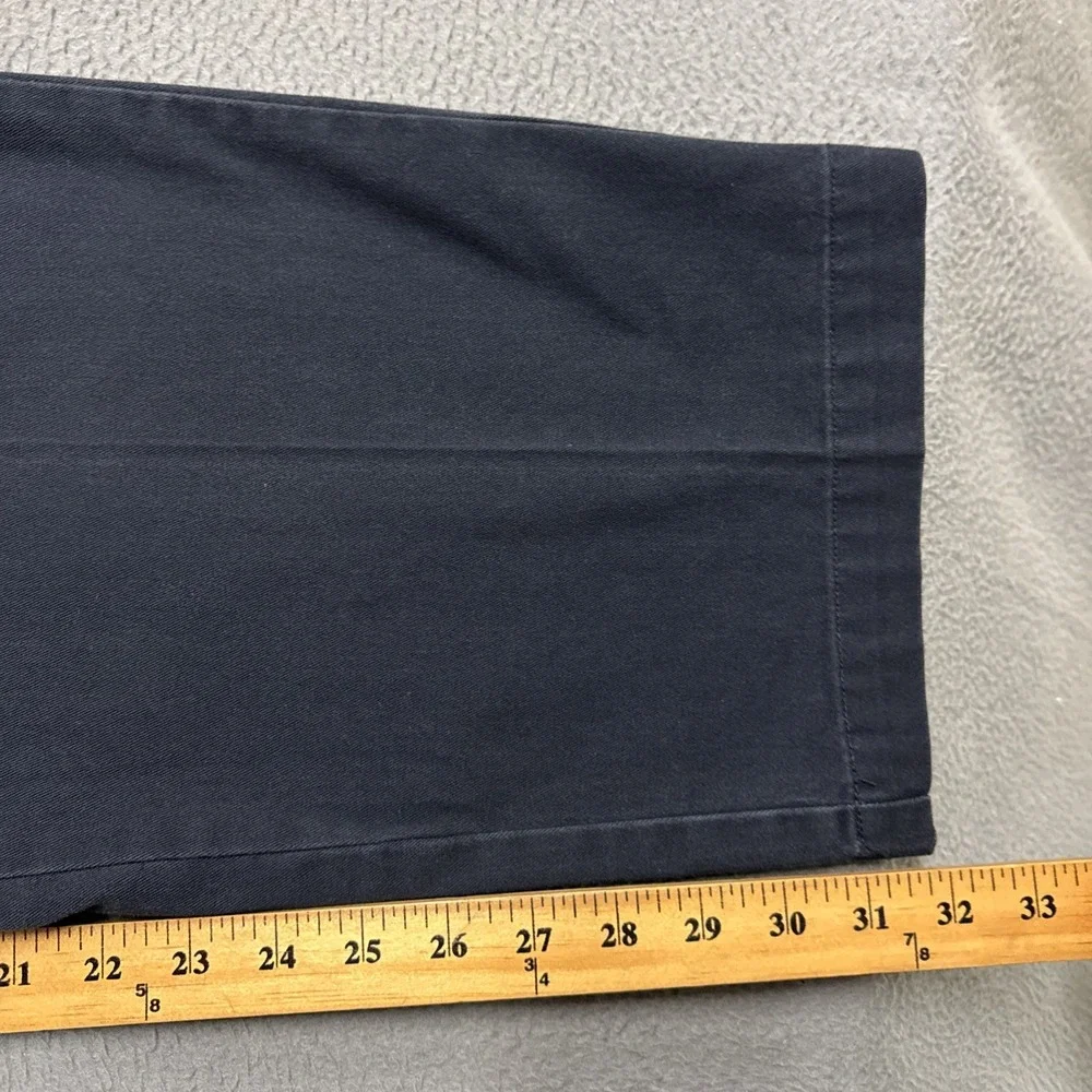 Polo Ralph Lauren Pants Mens 38x32 Blue Andrew Pant Pleated Chino Cotton Vintage